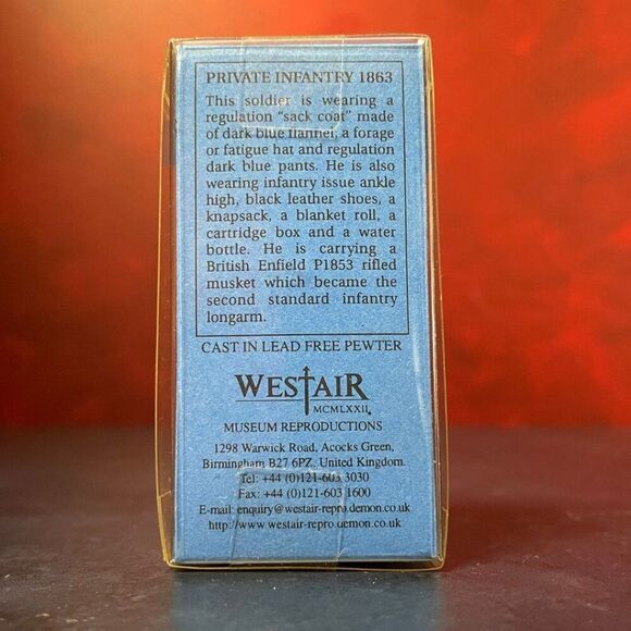 Vintage Westair Lead-Free Pewter Union Soldiers & Cannon 1861–1865 Civil War Set - Picture 12 of 14